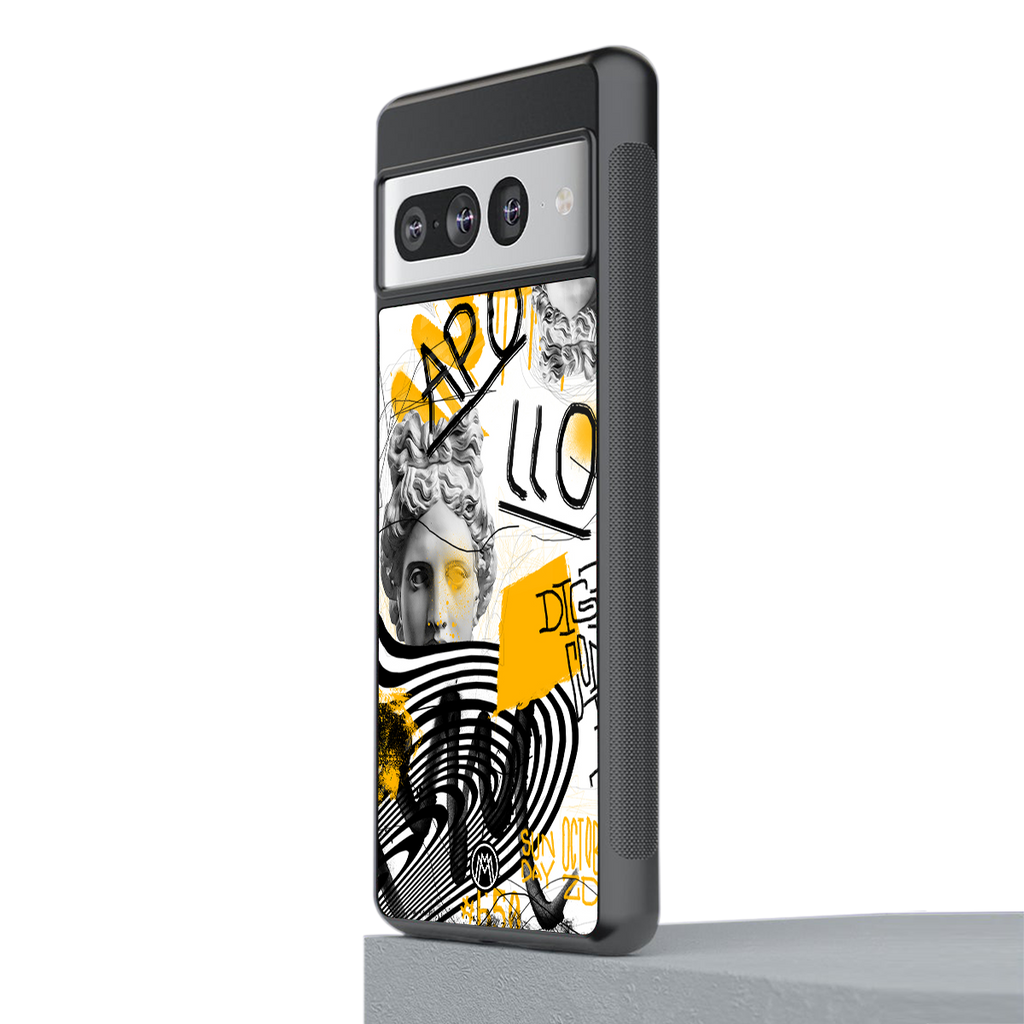 apollo project back phone cover | glass case for google pixel 7 pro