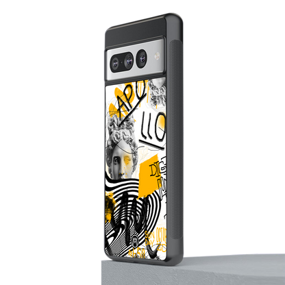 apollo project back phone cover | glass case for google pixel 7 pro