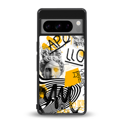 apollo project back phone cover | glass case for google pixel 8 pro