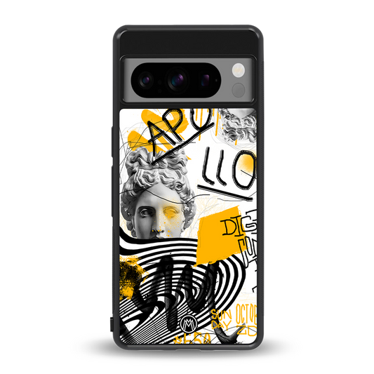 apollo project back phone cover | glass case for google pixel 8 pro