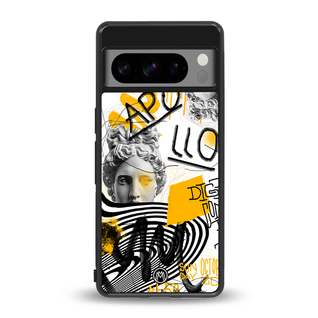 apollo project back phone cover | glass case for google pixel 8 pro