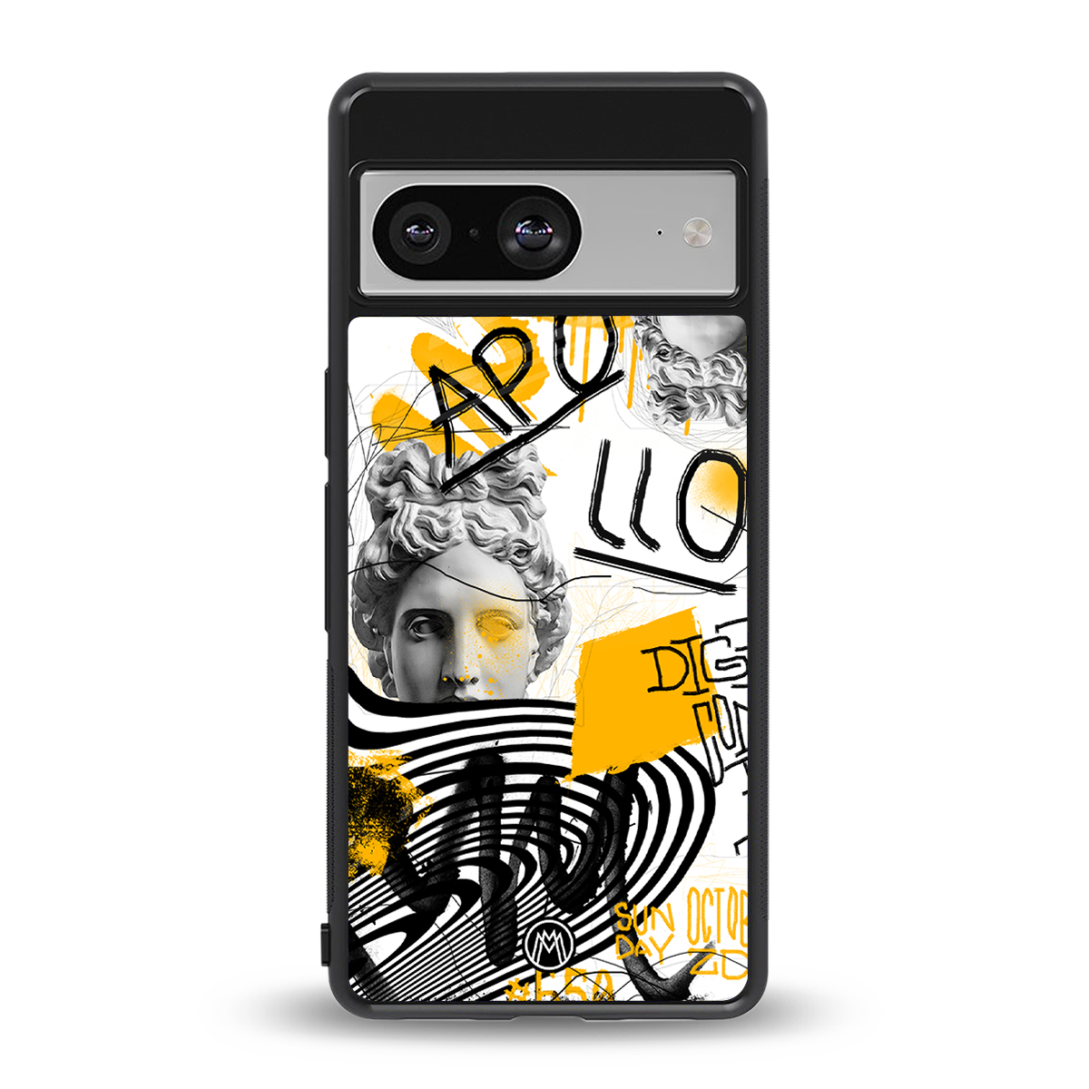 apollo project back phone cover | glass case for Google Pixel 8