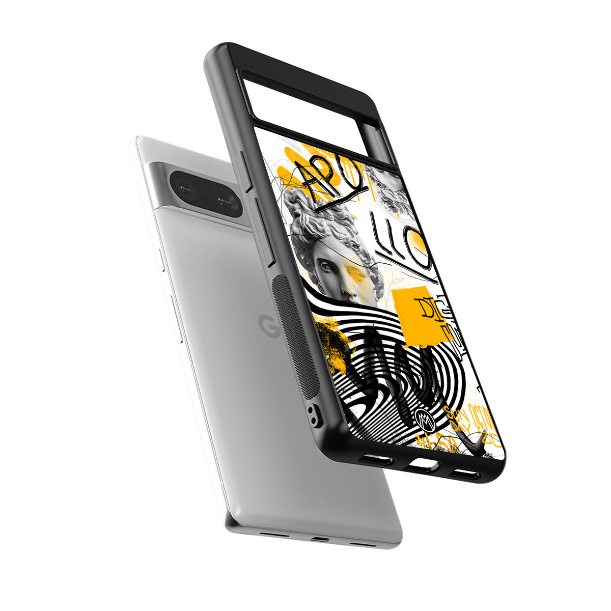 apollo project back phone cover | glass case for Google Pixel 8