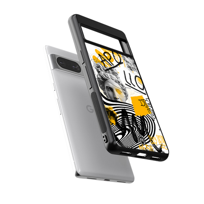 apollo project back phone cover | glass case for Google Pixel 8