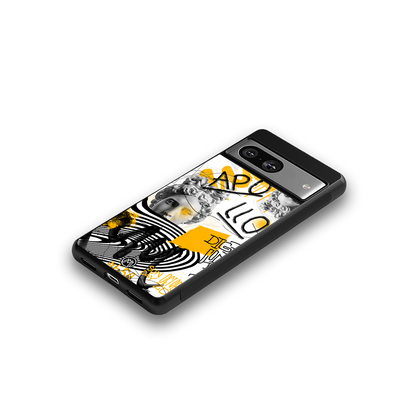 apollo project back phone cover | glass case for Google Pixel 8