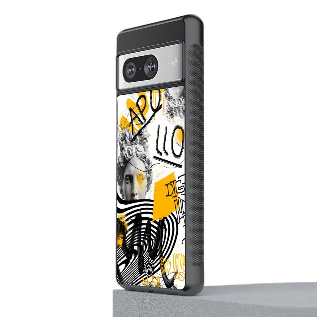 apollo project back phone cover | glass case for Google Pixel 8