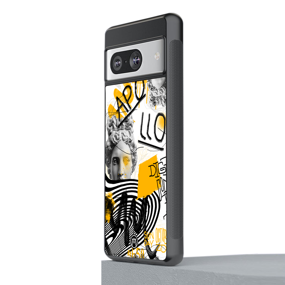 apollo project back phone cover | glass case for Google Pixel 8