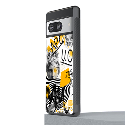 apollo project back phone cover | glass case for Google Pixel 8