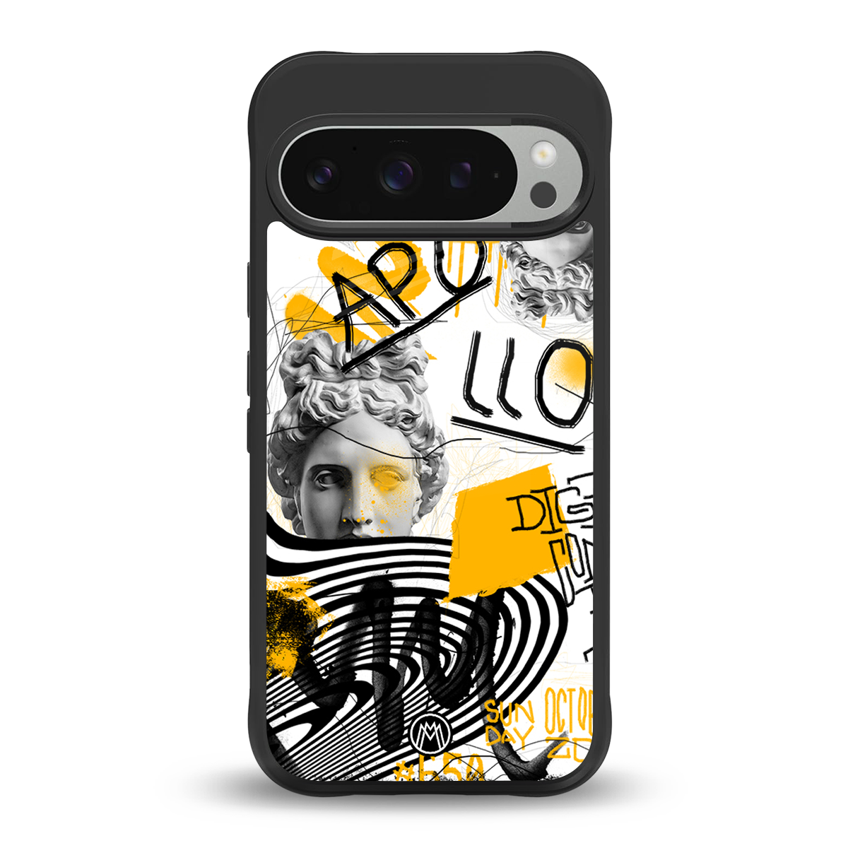 apollo project back phone cover | glass case for google pixel 9 pro xl