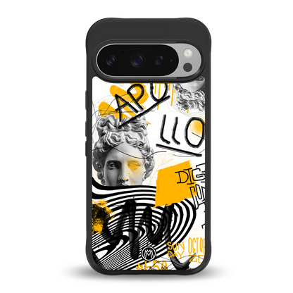 apollo project back phone cover | glass case for google pixel 9 pro xl