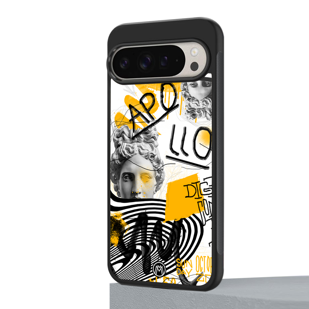 apollo project back phone cover | glass case for google pixel 9 pro