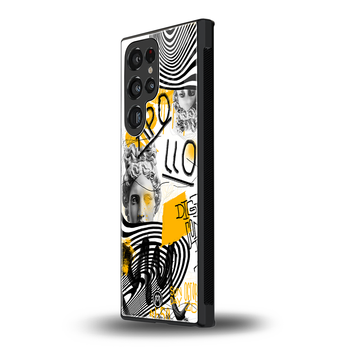 apollo project back phone cover | glass case for samsung galaxy s23 ultra
