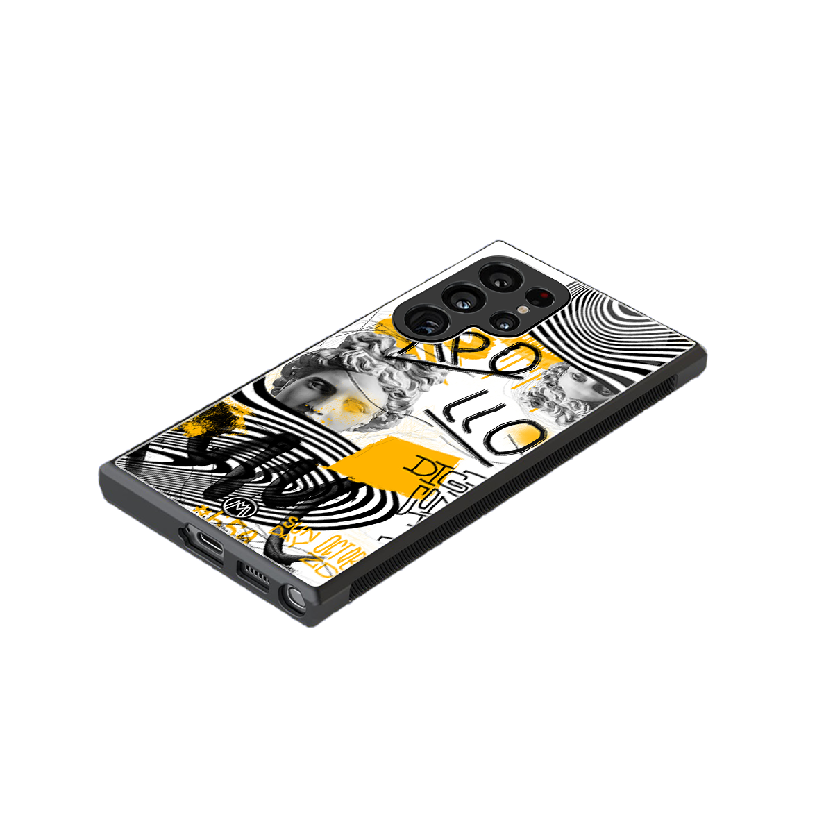 apollo project back phone cover | glass case for samsung galaxy s24 ultra