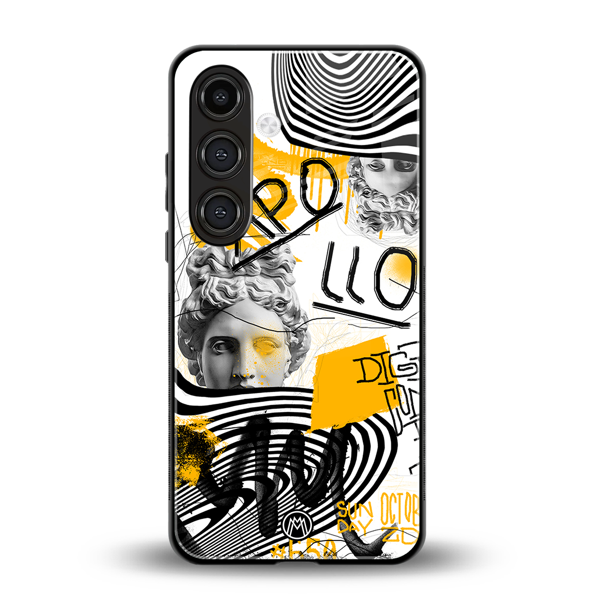 apollo project back phone cover | glass case for samsung galaxy s23 plus