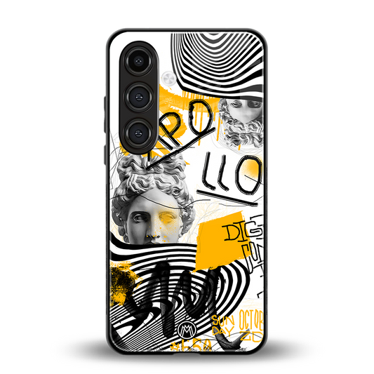 apollo project back phone cover | glass case for samsung galaxy s23 plus