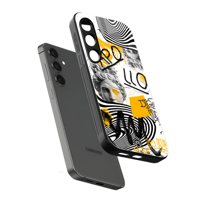 apollo project back phone cover | glass case for samsung galaxy s24 fe