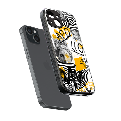 apollo project back phone cover | glass case for iphone 15