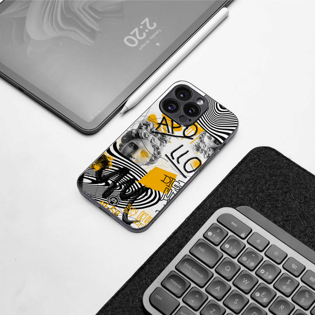 apollo project back phone cover | glass case for samsung galaxy s24 ultra