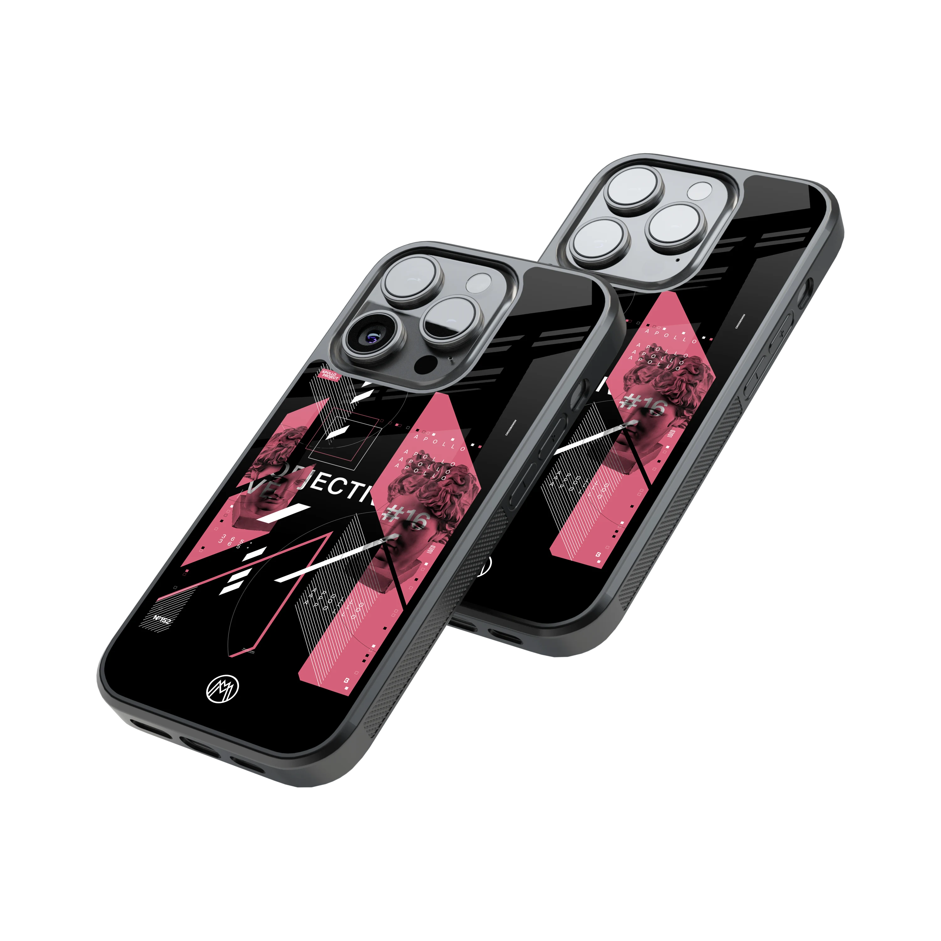 Protective Glass Back Phone Case Compatible with iPhone, Samsung, OnePlus, Pixel & More