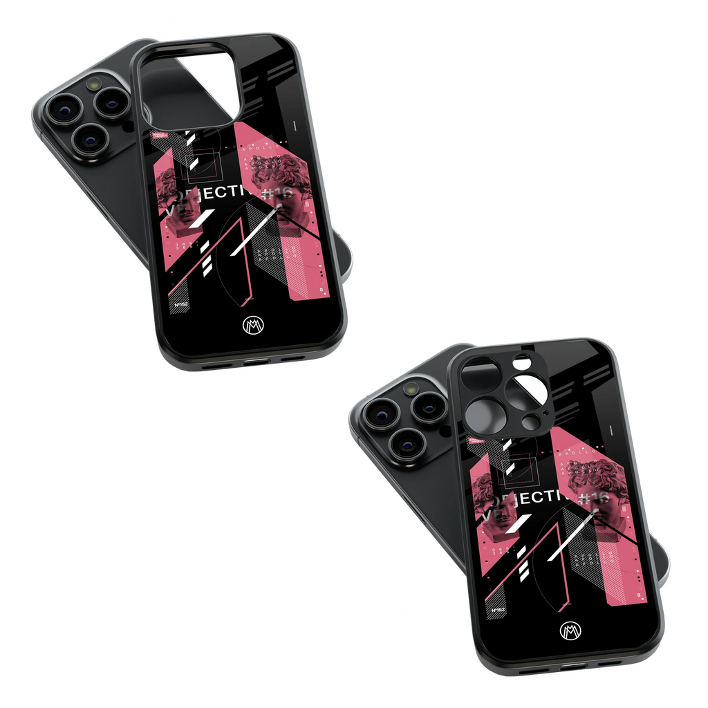 Trendy Glass Back Mobile Case for iPhone, Samsung, Redmi, OnePlus, Google Pixel, Motorola