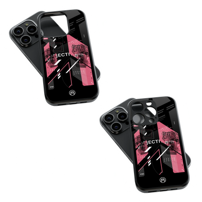 Trendy Glass Back Mobile Case for iPhone, Samsung, Redmi, OnePlus, Google Pixel, Motorola