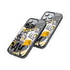 Protective Glass Back Phone Case Compatible with iPhone, Samsung, OnePlus, Pixel & More