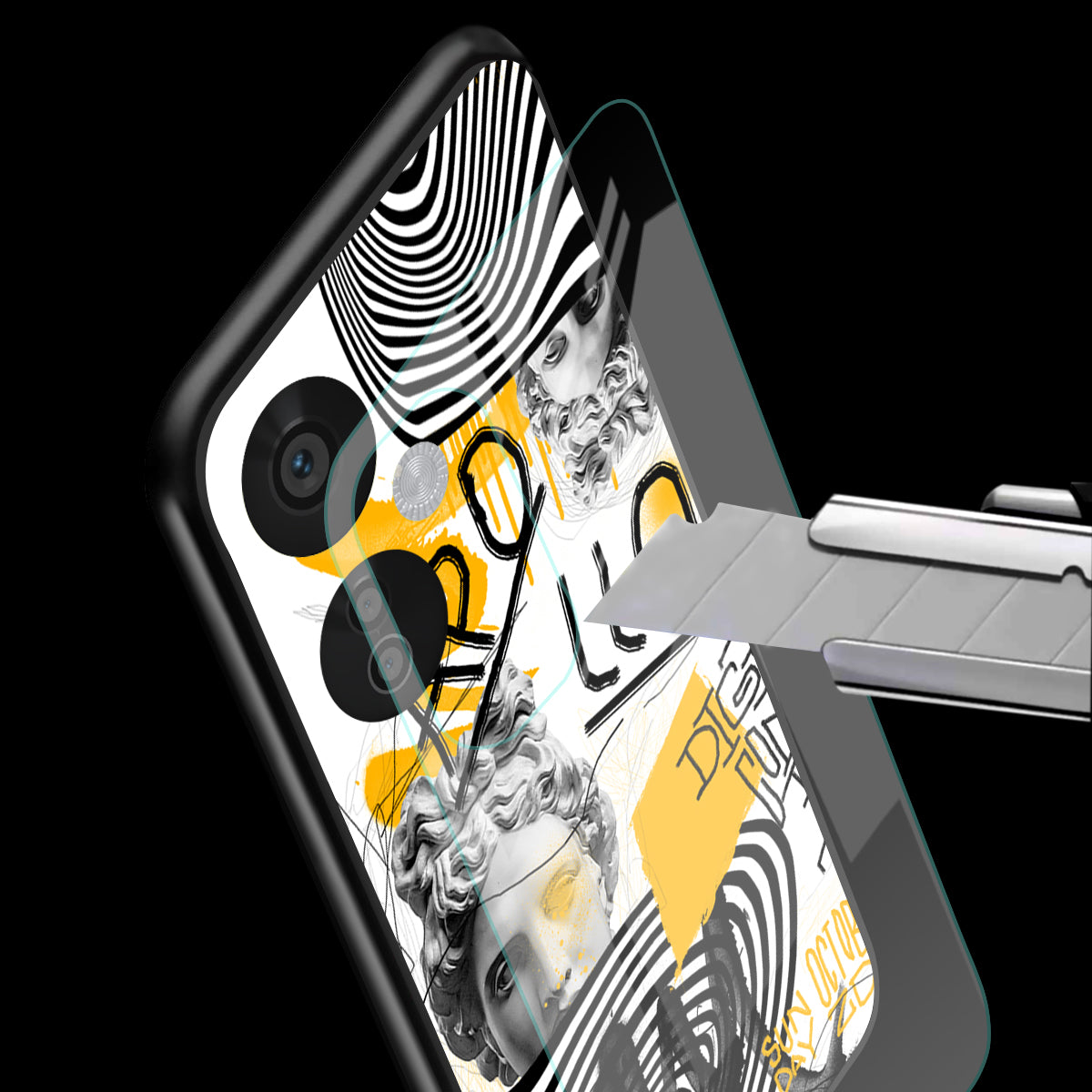 Mobile Phone Cover | Glass Back Case