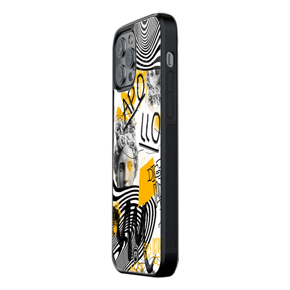 Slim Glass Back Phone Case for Multiple Brands – iPhone, Samsung, Redmi, OnePlus, Oppo, Vivo