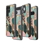 Stylish Glass Back Case for All Smartphones iPhone, Samsung, OnePlus, Pixel, Redmi, Oppo, Vivo, Motorola