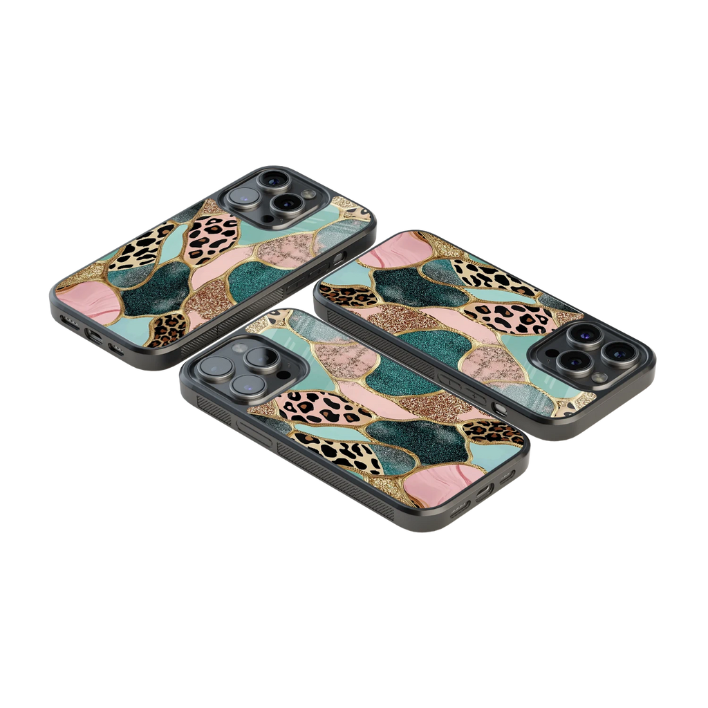 Luxury Glass Back Mobile Cover for iPhone, Samsung Galaxy, OnePlus, Pixel, Redmi & More