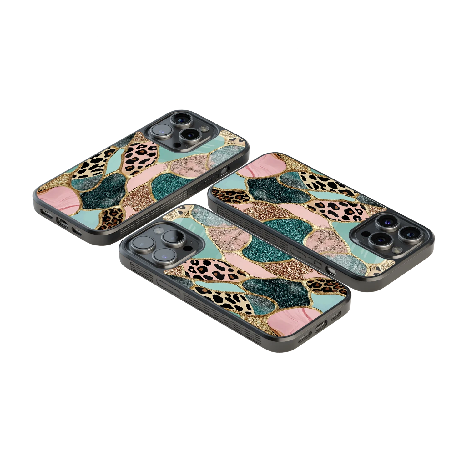 Luxury Glass Back Mobile Cover for iPhone, Samsung Galaxy, OnePlus, Pixel, Redmi & More