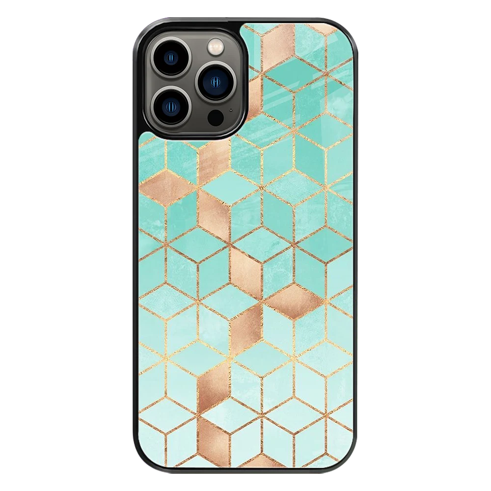 Premium Glass Back Mobile Phone Cover for iPhone, Samsung, OnePlus, Google Pixel, Redmi, Oppo, Vivo & Realme