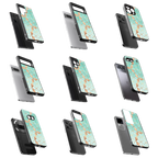 Durable Glass Back Mobile Case for iPhone, Samsung, OnePlus, Google Pixel, Redmi, Vivo, Oppo