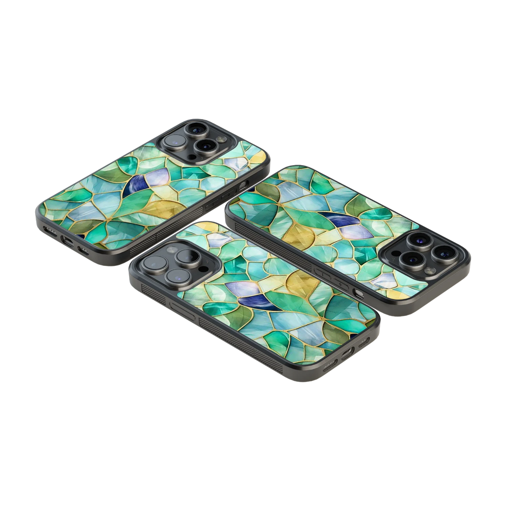 Luxury Glass Back Mobile Cover for iPhone, Samsung Galaxy, OnePlus, Pixel, Redmi & More