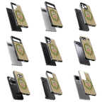 Durable Glass Back Mobile Case for iPhone, Samsung, OnePlus, Google Pixel, Redmi, Vivo, Oppo