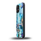 aquarius aesthetic collage back phone cover | glass case for nothing phone 1