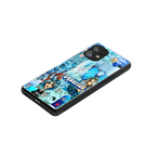 aquarius aesthetic collage back phone cover | glass case for nothing phone 1