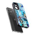 aquarius aesthetic collage back phone cover | glass case for oneplus nord ce 3