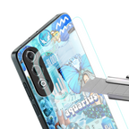 aquarius aesthetic collage back phone cover | glass case for oneplus nord ce 4