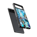 aquarius aesthetic collage back phone cover | glass case for google pixel 6