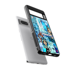 aquarius aesthetic collage back phone cover | glass case for Google Pixel 7