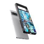 aquarius aesthetic collage back phone cover | glass case for Google Pixel 8