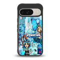 aquarius aesthetic collage back phone cover | glass case for google pixel 9