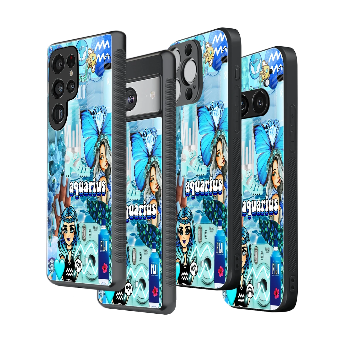 Stylish Glass Back Case for All Smartphones – iPhone, Samsung, OnePlus, Pixel, Redmi, Oppo, Vivo, Motorola