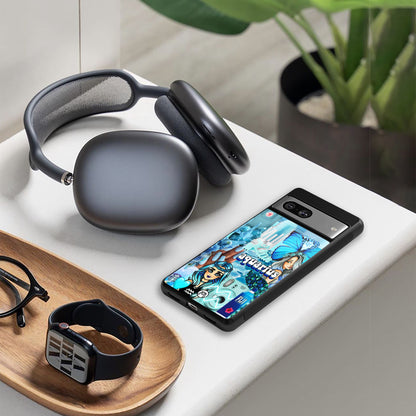 aquarius aesthetic collage back phone cover | glass case for iphone 16 pro