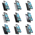 Durable Glass Back Mobile Case for iPhone, Samsung, OnePlus, Google Pixel, Redmi, Vivo, Oppo