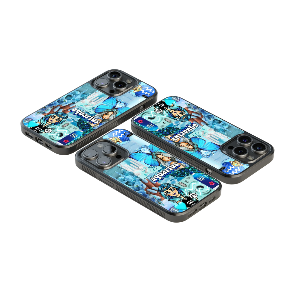 Luxury Glass Back Mobile Cover for iPhone, Samsung Galaxy, OnePlus, Pixel, Redmi & More