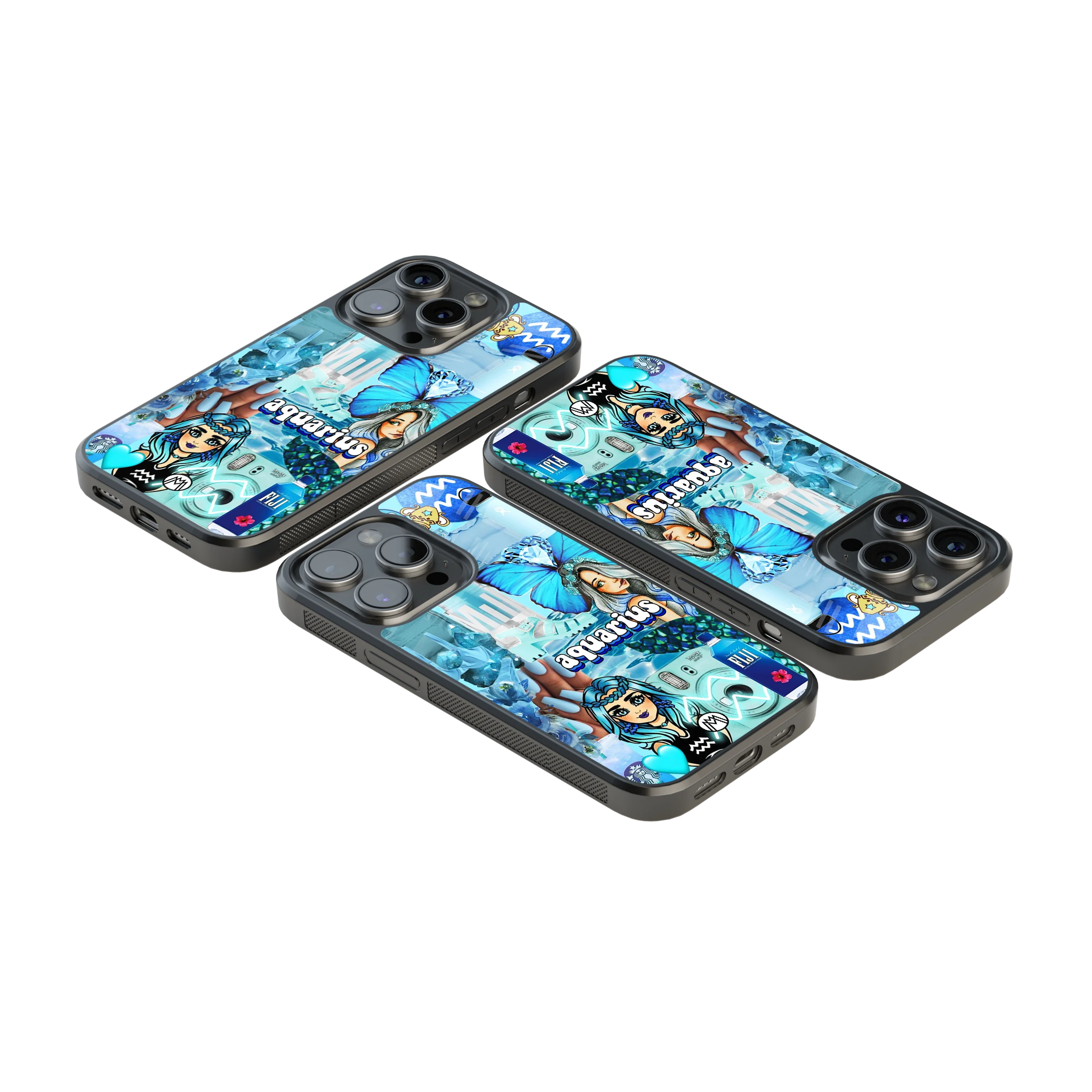 Luxury Glass Back Mobile Cover for iPhone, Samsung Galaxy, OnePlus, Pixel, Redmi & More