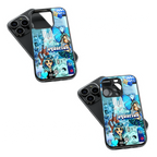 Trendy Glass Back Mobile Case for iPhone, Samsung, Redmi, OnePlus, Google Pixel, Motorola