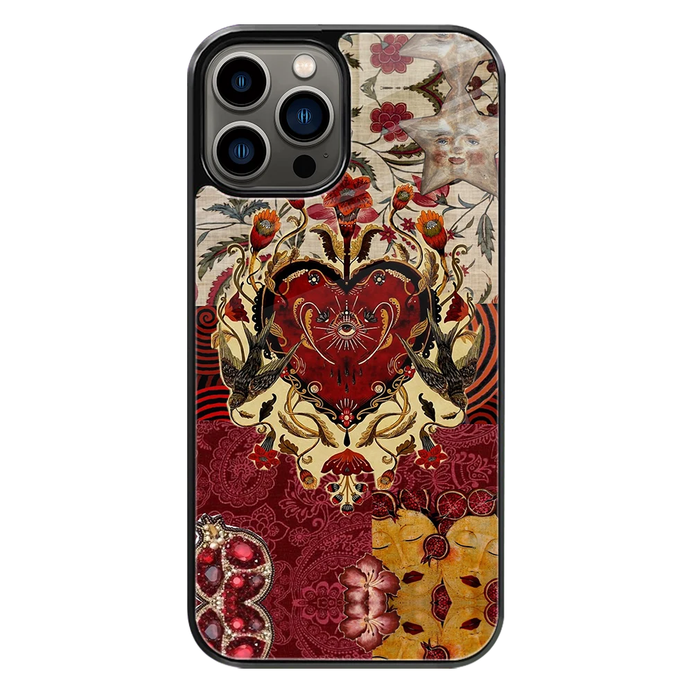 Premium Glass Back Mobile Phone Cover for iPhone, Samsung, OnePlus, Google Pixel, Redmi, Oppo, Vivo & Realme